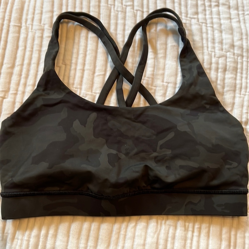 Camo lululemon bra